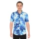 camisa hawaiana para hombre azul