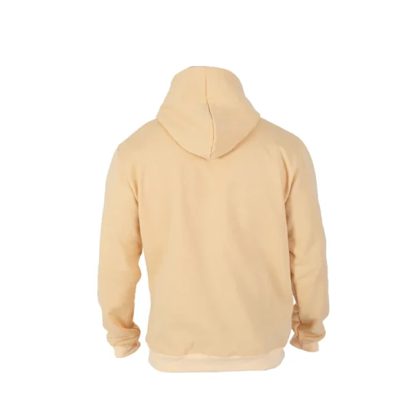 hoodie para hombre color crema