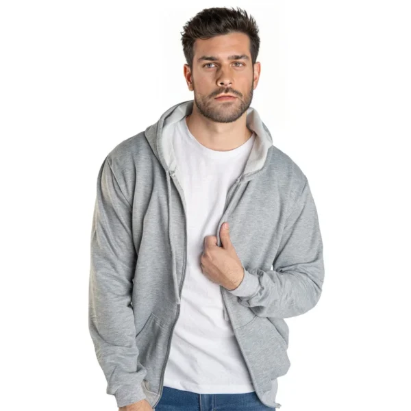 hoodie para hombre con ziper