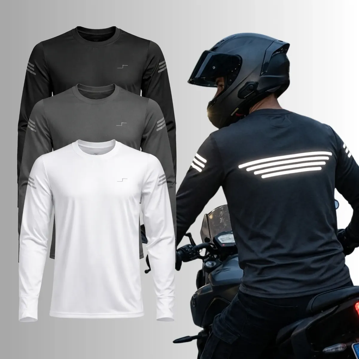 Playeras de Seguridad para Motociclista