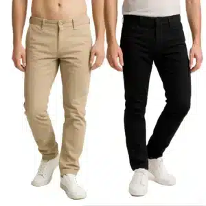Pack de 2 Pantalones de Gabardina