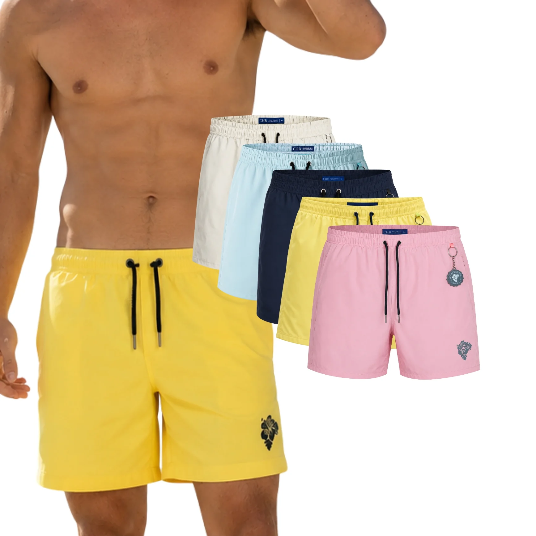 Pack de 5 Shorts Bañadores Hidro-Crómicos para Hombre